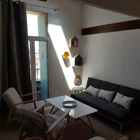 Grand Duplex Centre Ville 2 Chambres Sète